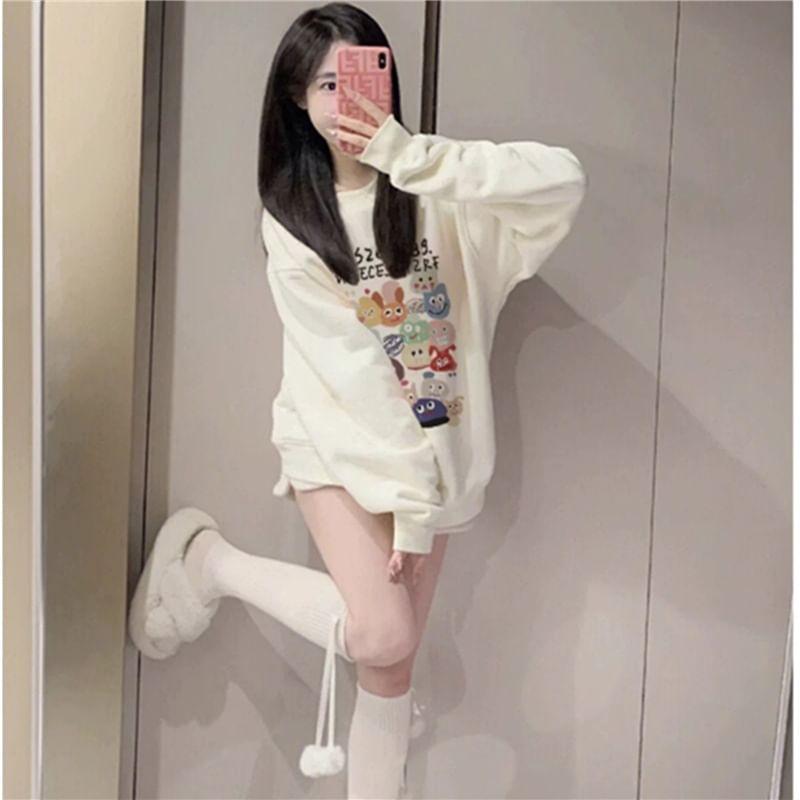 Crewneck Print Pullover Product Image
