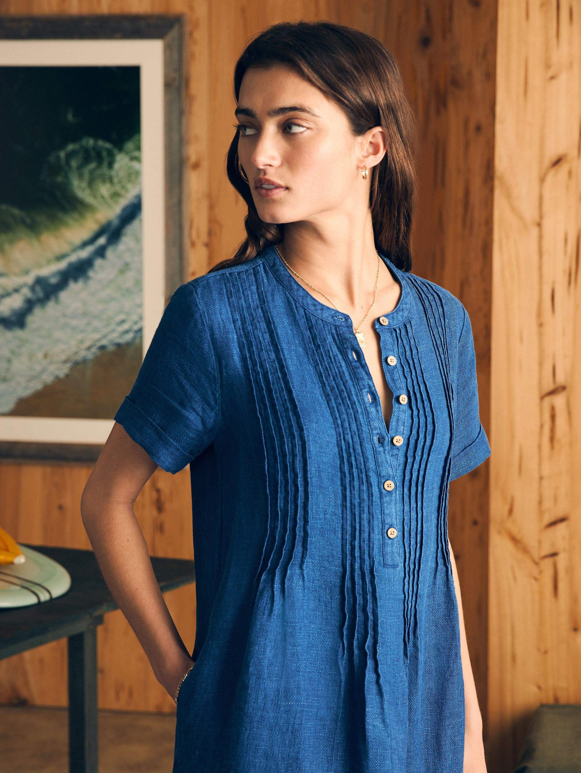 Gemina Dress - Indigo Female Product Image