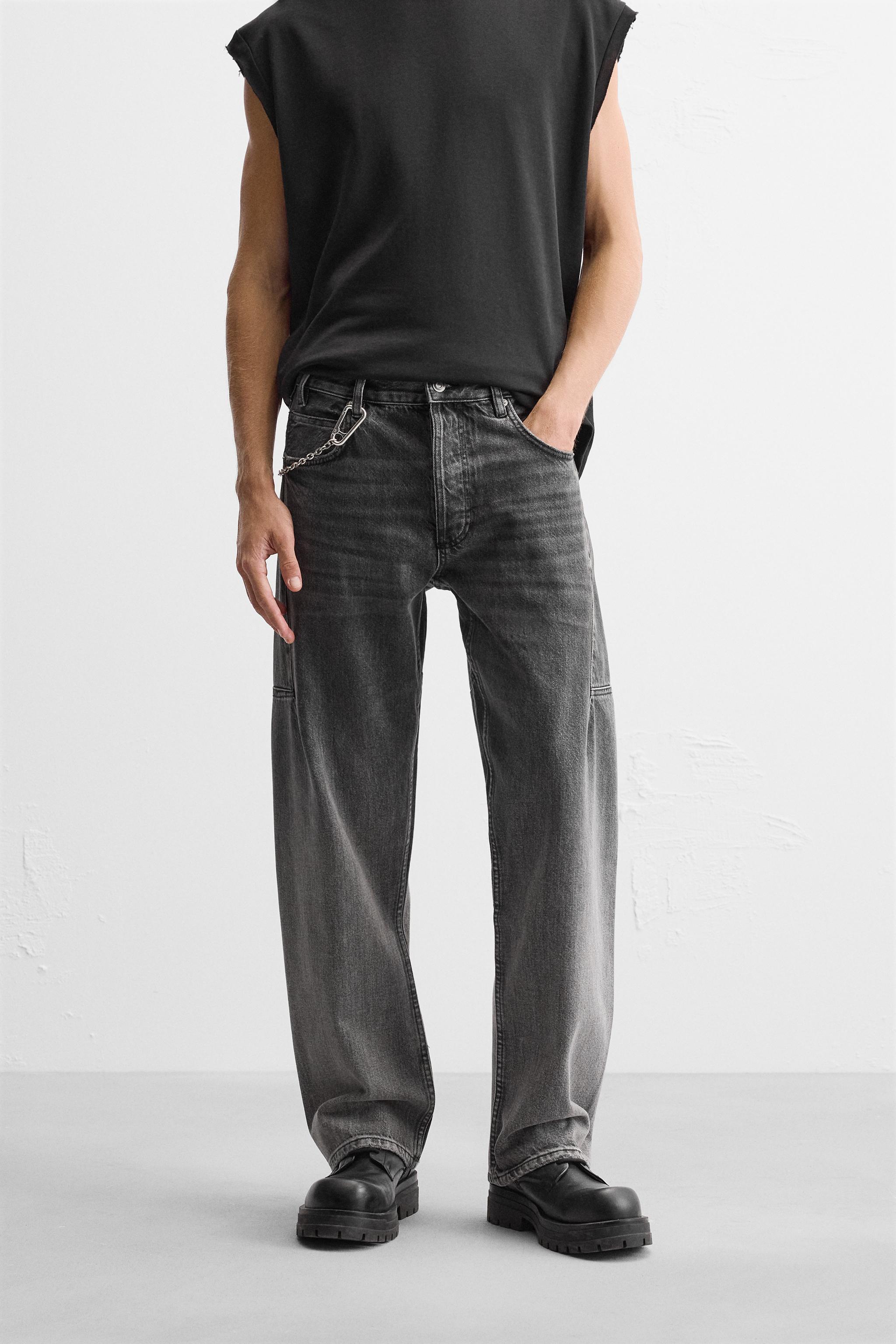 STRAIGHT LEG LOOSE FIT JEANS Product Image