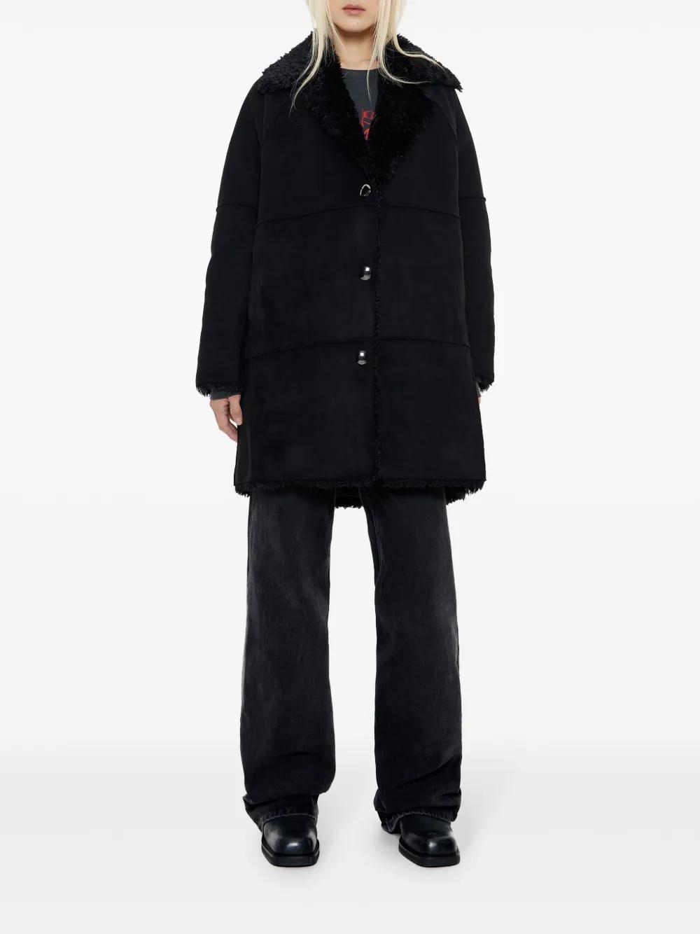 faux-suede coat Product Image