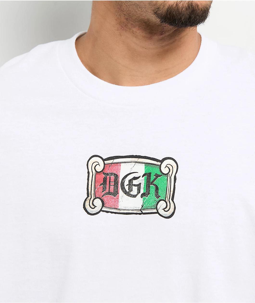 DGK Empire White T-Shirt Product Image
