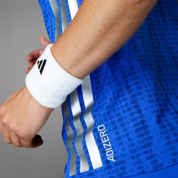 adidas Boston Marathon 2025 Adizero Tank Top Lucid Blue L Womens Product Image
