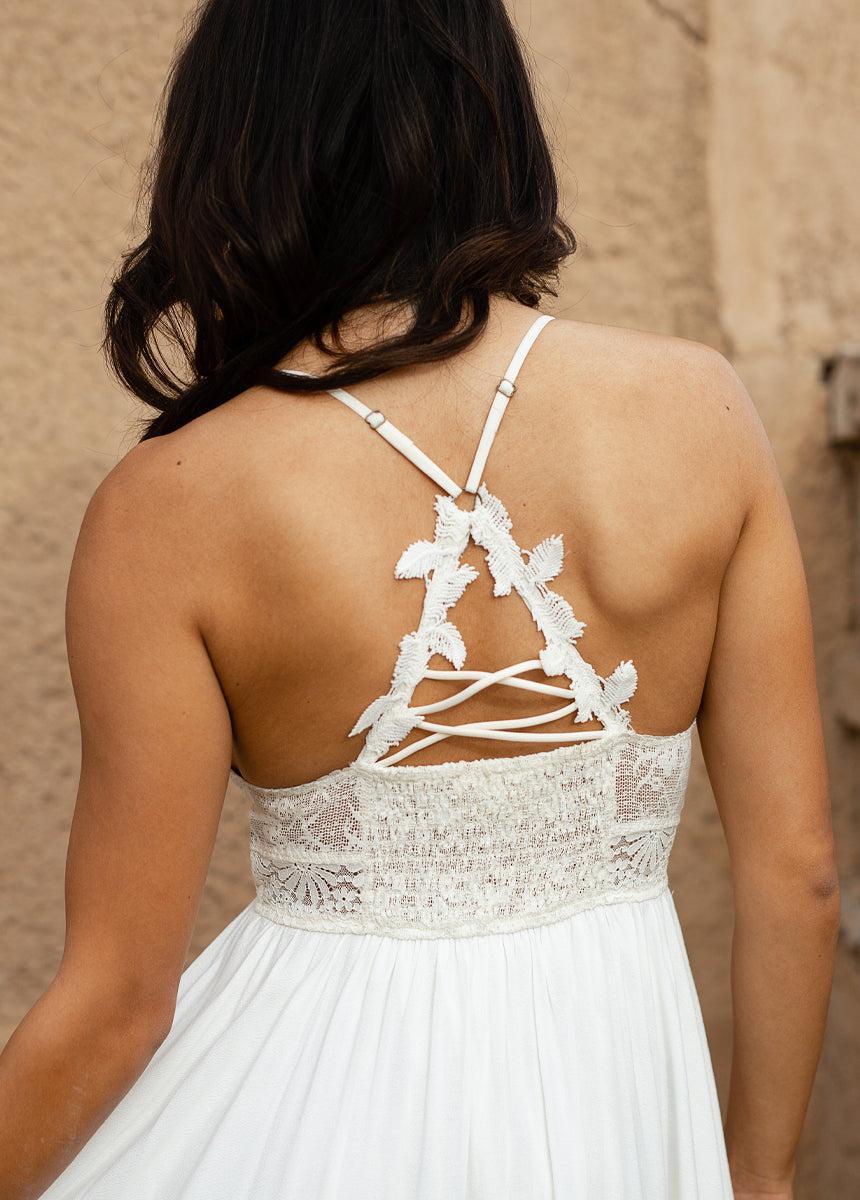 Poesy Dress in Cream Female Product Image