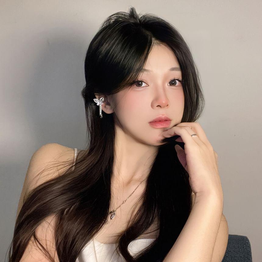 Butterfly Rhinestone Alloy Ear Cuff (Various Designs) / Set Product Image