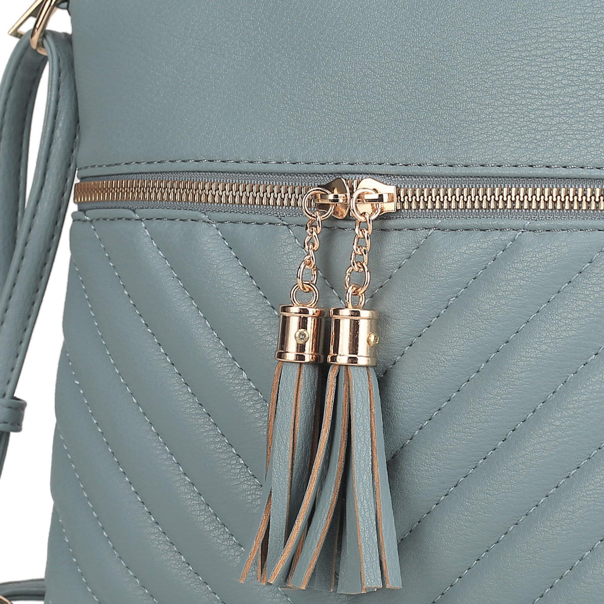 MKF Collection Women's Winnie Quilted Crossbody Female Product Image
