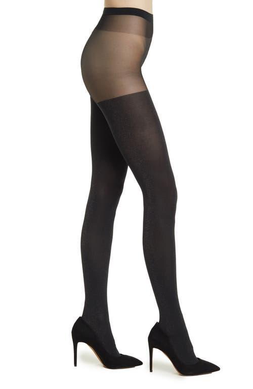 Wolford Shiny Sheer Tights Pewter) Hose Product Image