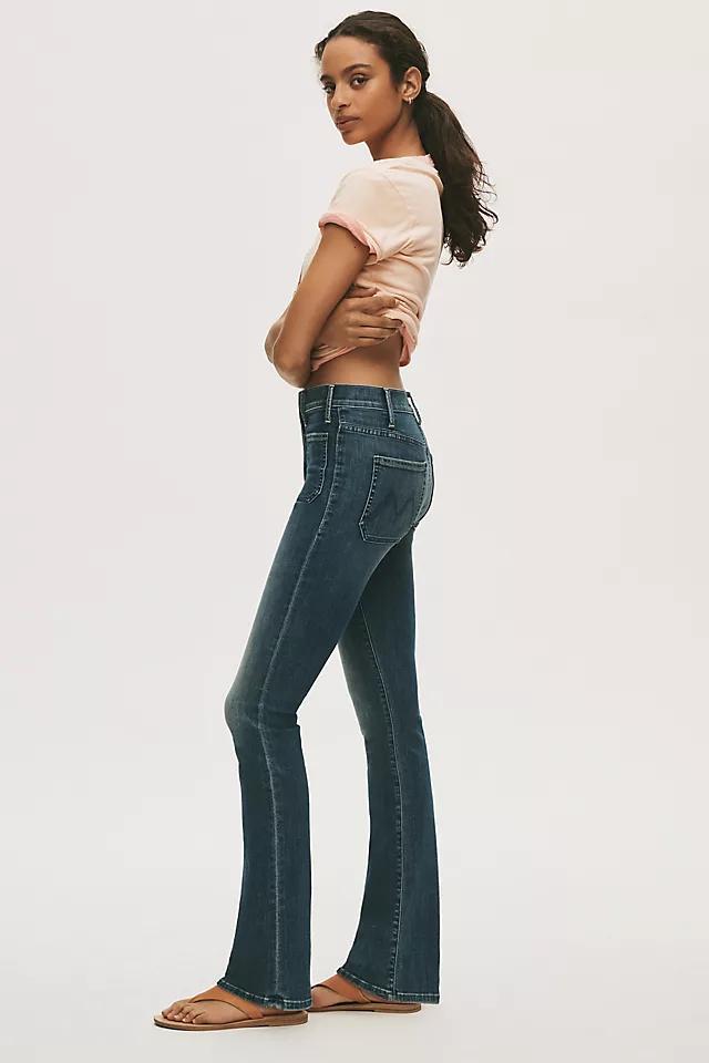 MOTHER Patch Pocket Insider Sneak High-Rise Flare Jeans Product Image