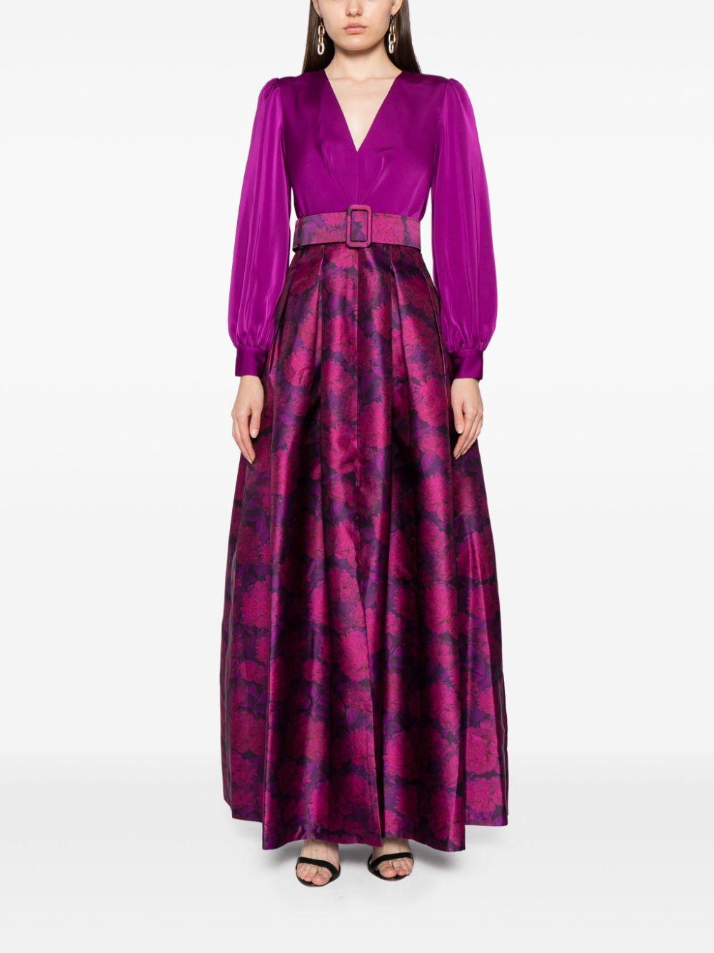 Zoe pleated-skirt dress Product Image