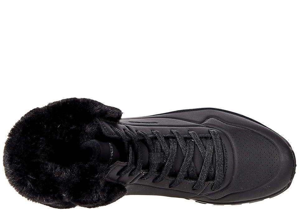 SKECHERS Uno Rugged - Fall Air Black) Women's Shoes Product Image