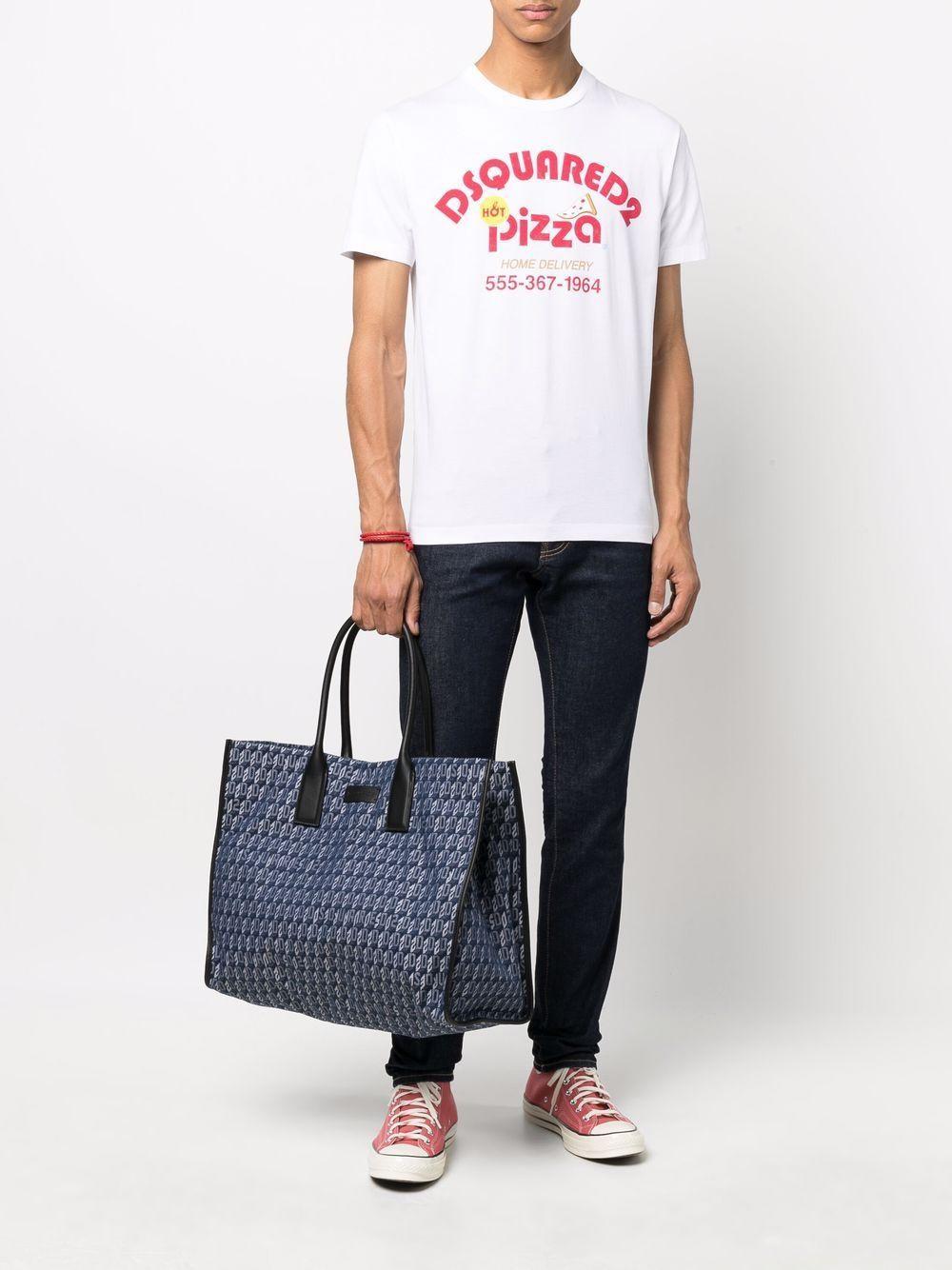 Icon-logo straight-leg jeans Product Image
