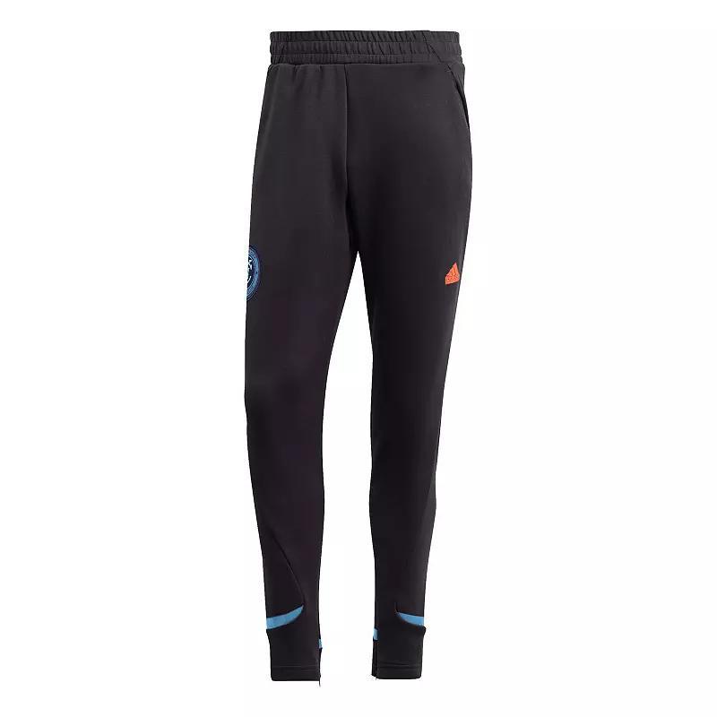 Men's adidas Black New York City FC 2024 Travel Pants, Size: 2XL Product Image