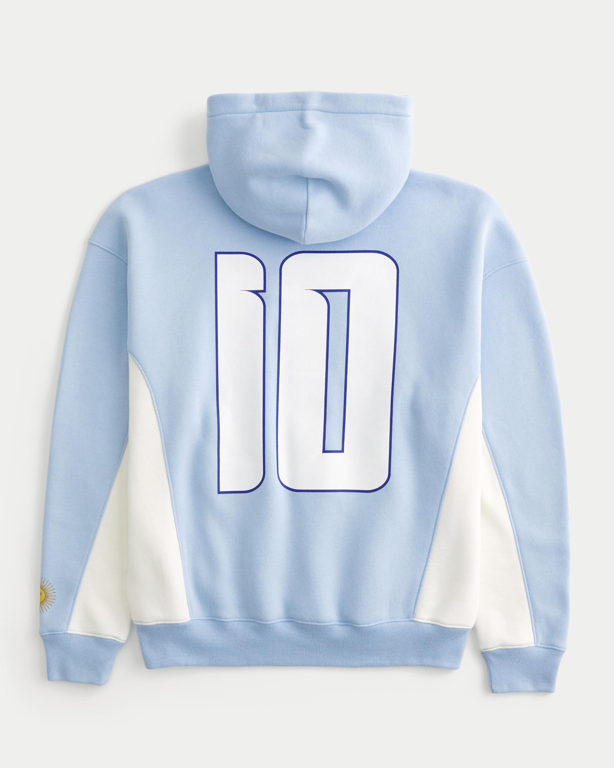 Relaxed Manchester City Graphic Hoodie Product Image