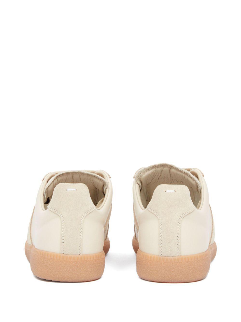 Replica low-top leather sneakers Product Image
