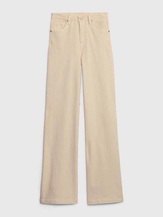 High Rise Stride Wide-Leg Jeans Product Image