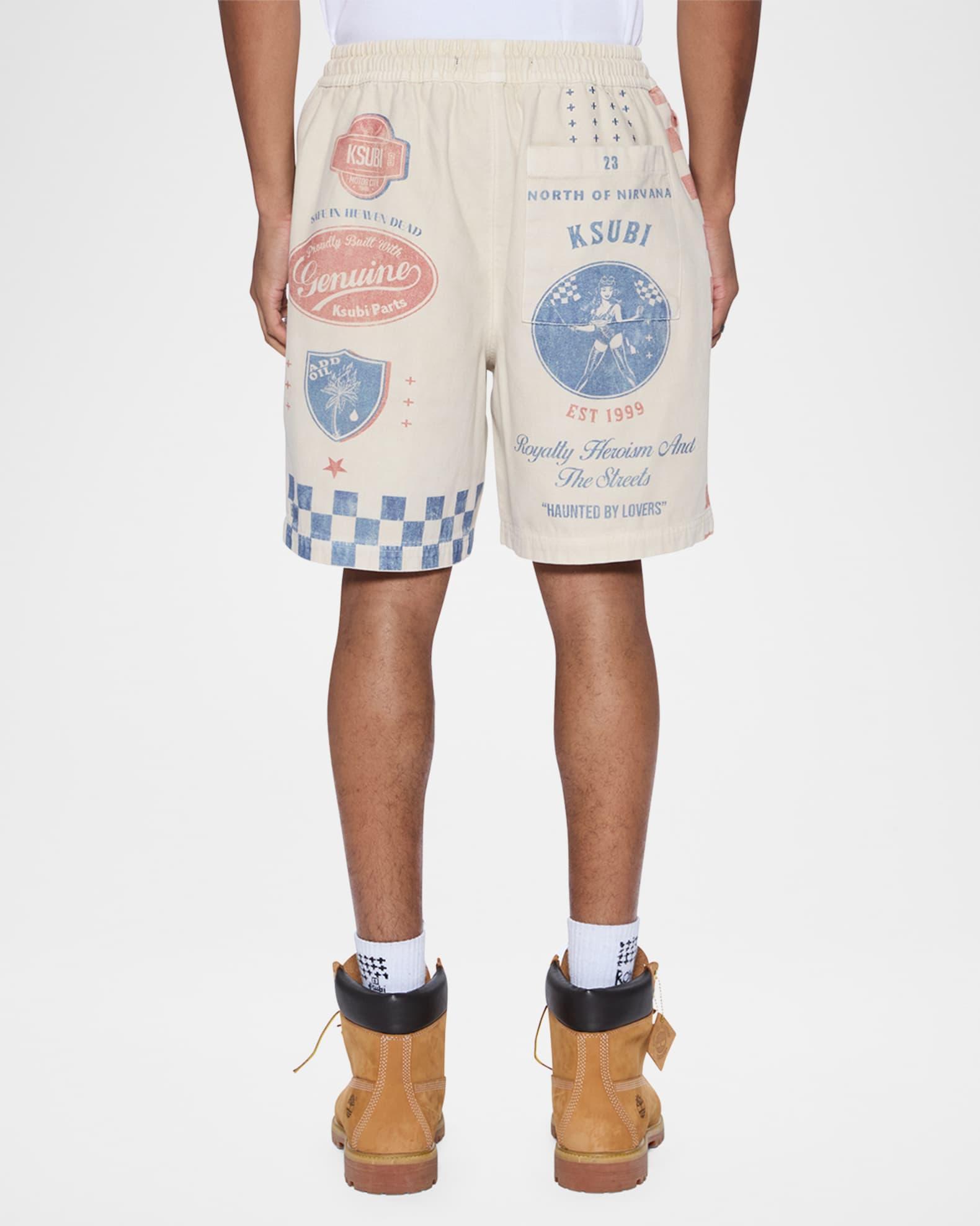 Men's Pit Lane Life Printed Pull-On Shorts Product Image