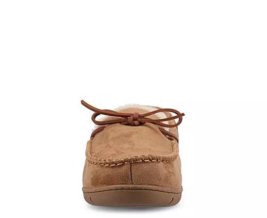 VANCE Hayden Men's Moccasin Slippers, Size: Small(7-8), Black Product Image