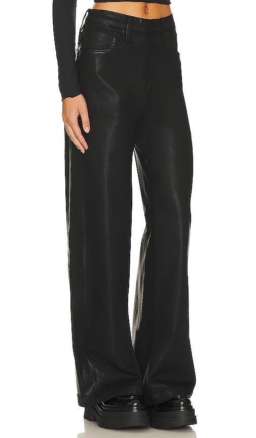 Womens James Coated Wide-Leg Jeans Product Image