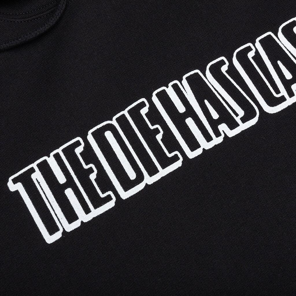 Regular Fit Hoodie Die Cast Print - Black Male Product Image