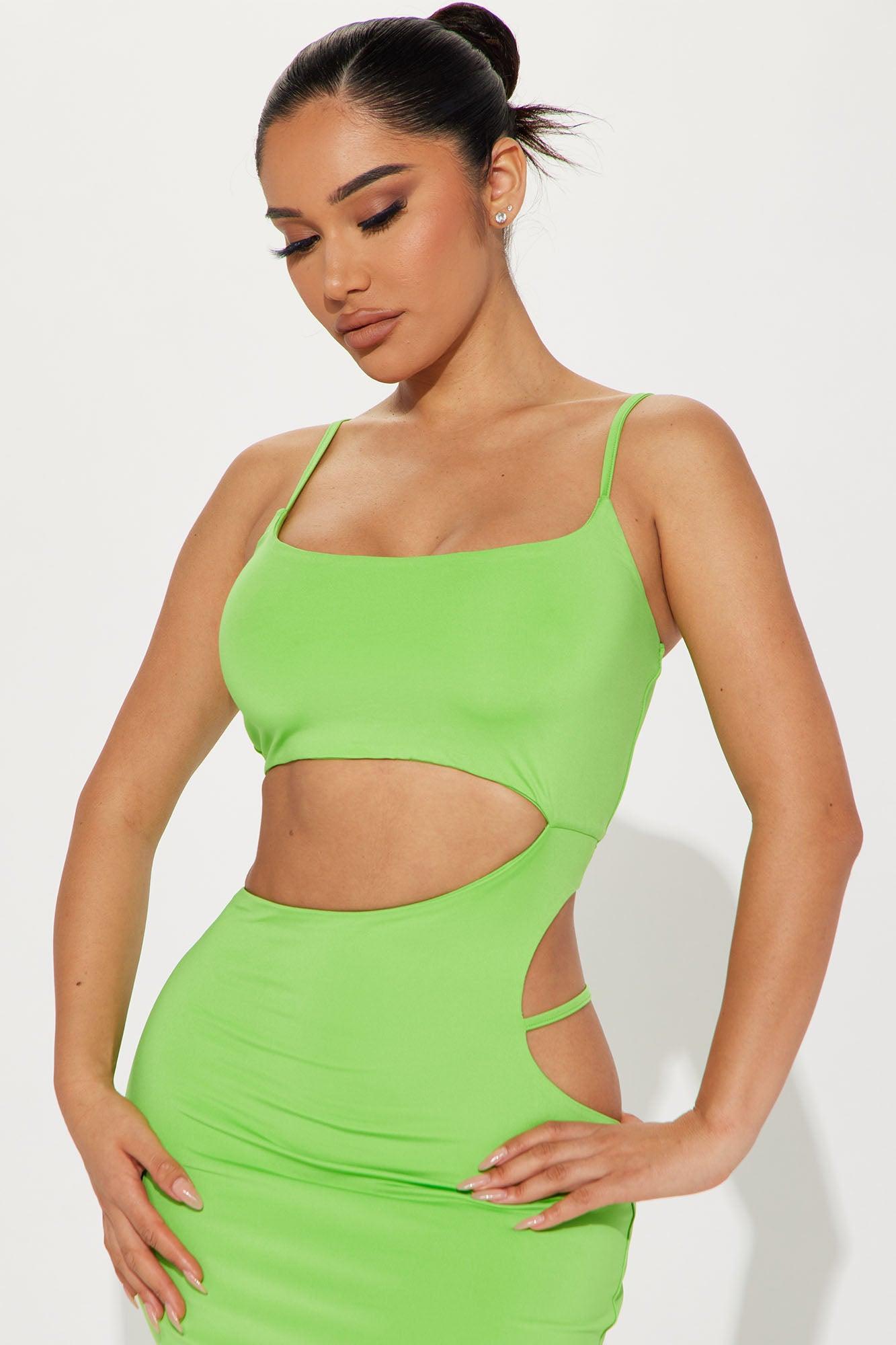 Isabela Midi Dress - Green Product Image