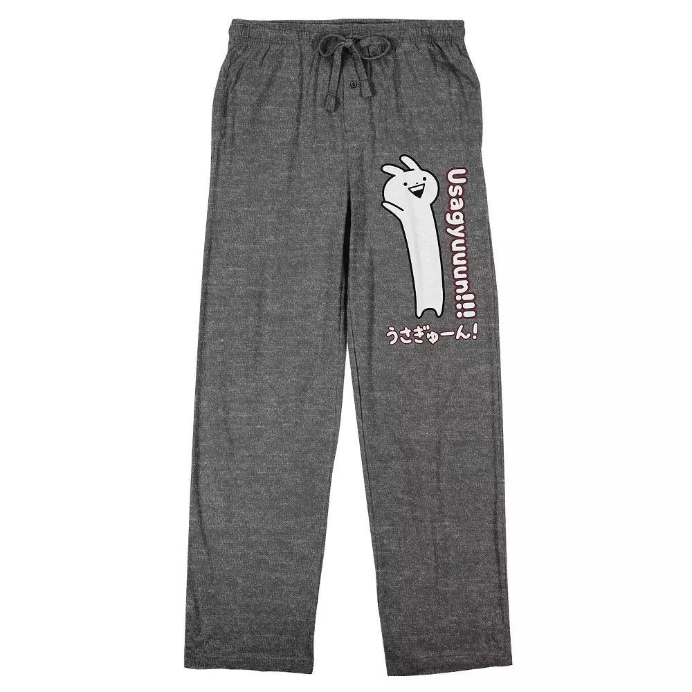 Men's Usagyuuun Sleep Pants, Size: Small, Gray Product Image