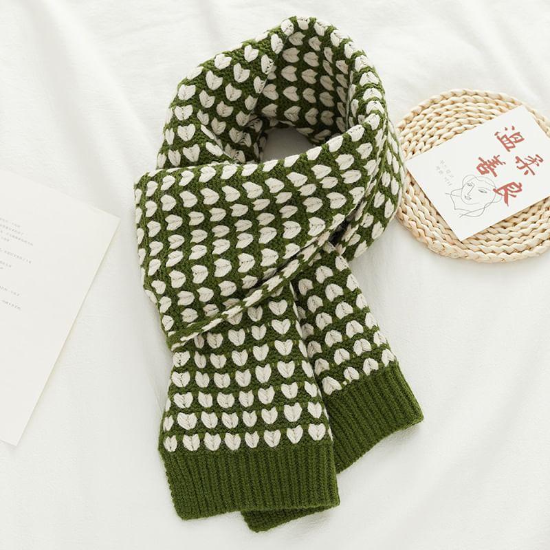 Heart Pattern Scarf Product Image