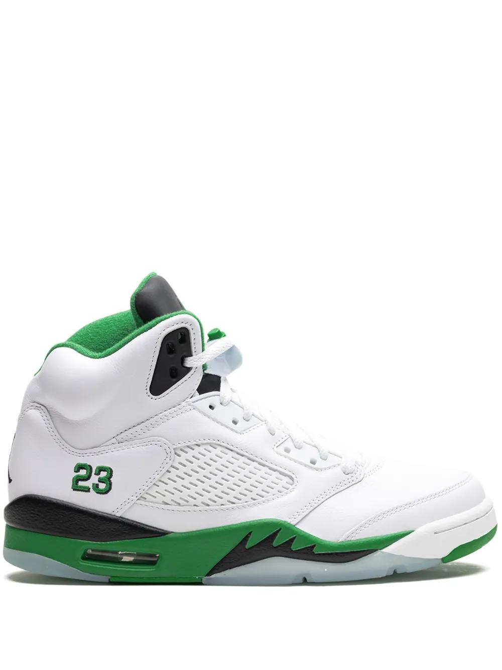 Air Jordan 5 "Lucky Green" sneakers Product Image