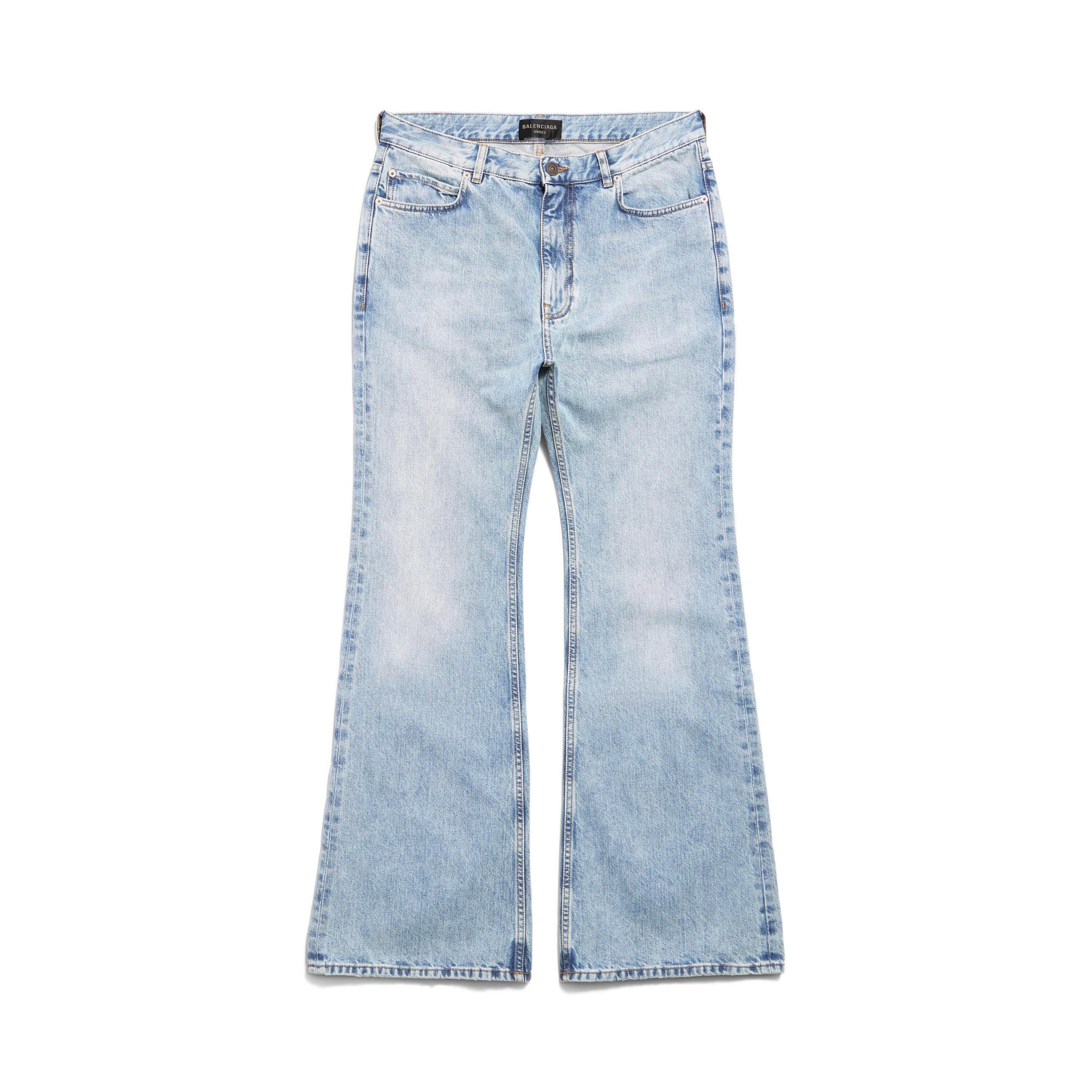 Flared Pants in Light Blue Product Image