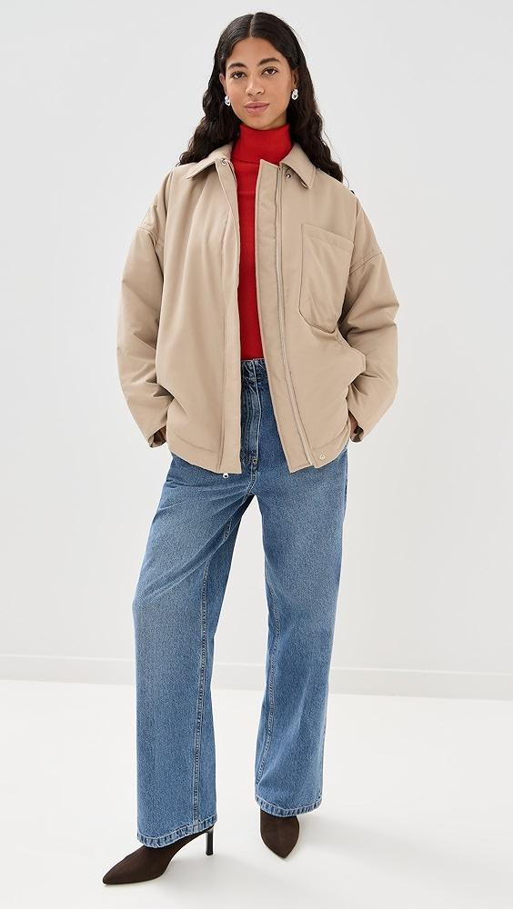 Tibi Clyde Padding Shirt Jacket | Shopbop Product Image