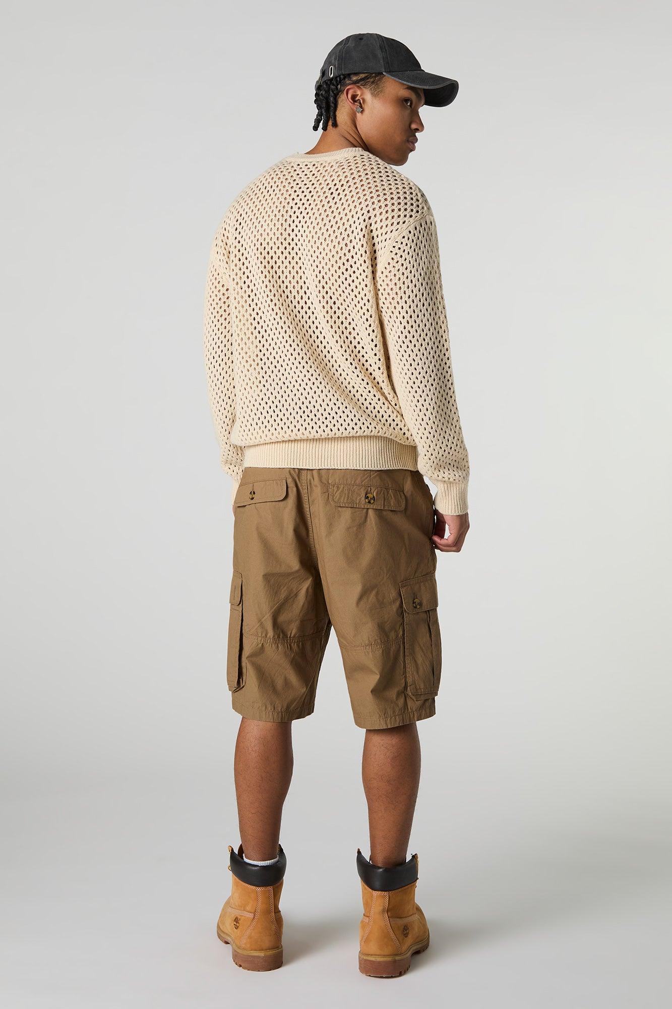Button Pocket Longline Cargo Short Male Product Image