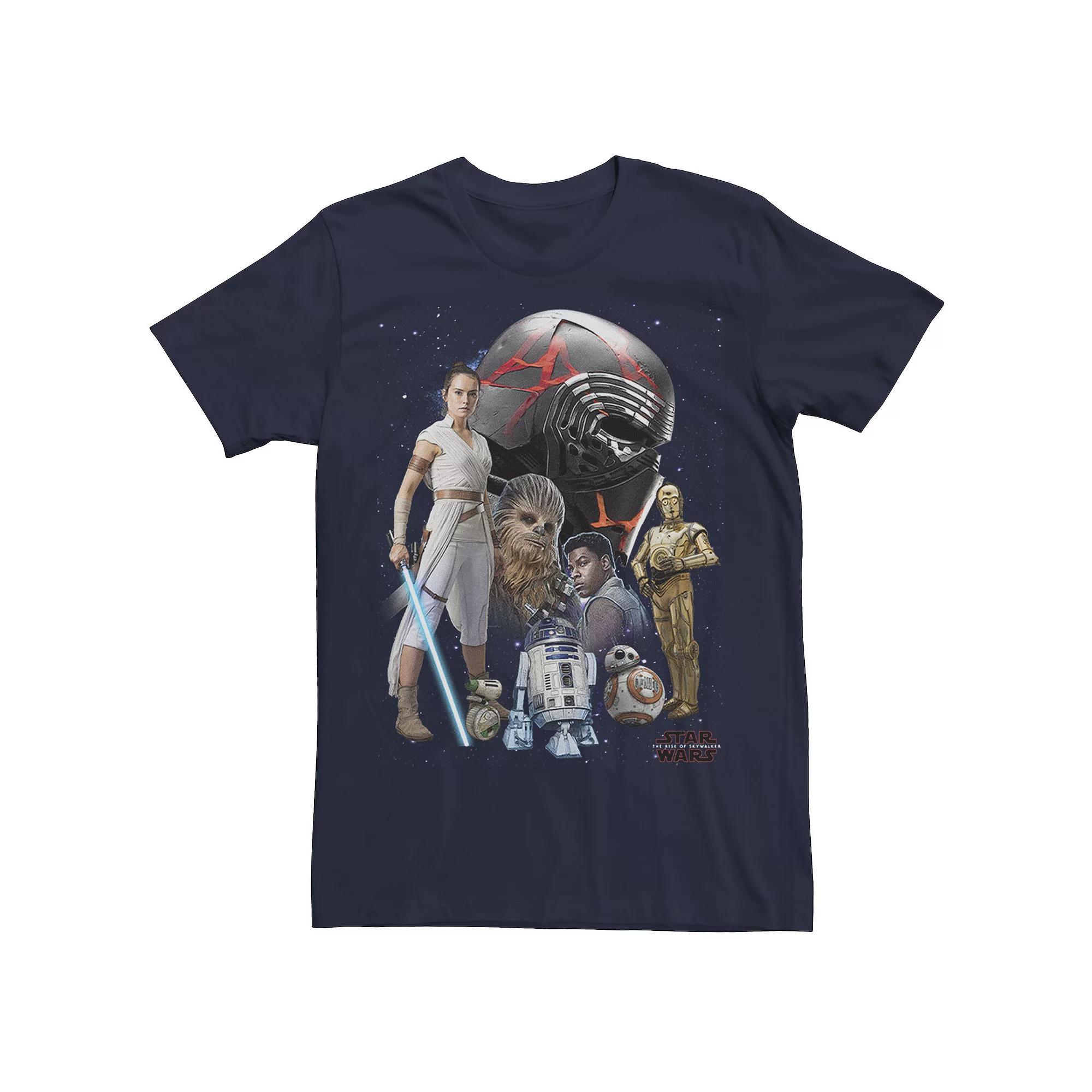 Men's Star Wars The Rise of Skywalker Sith Trooper Villain Tee, Size: 3XL, Blue Product Image