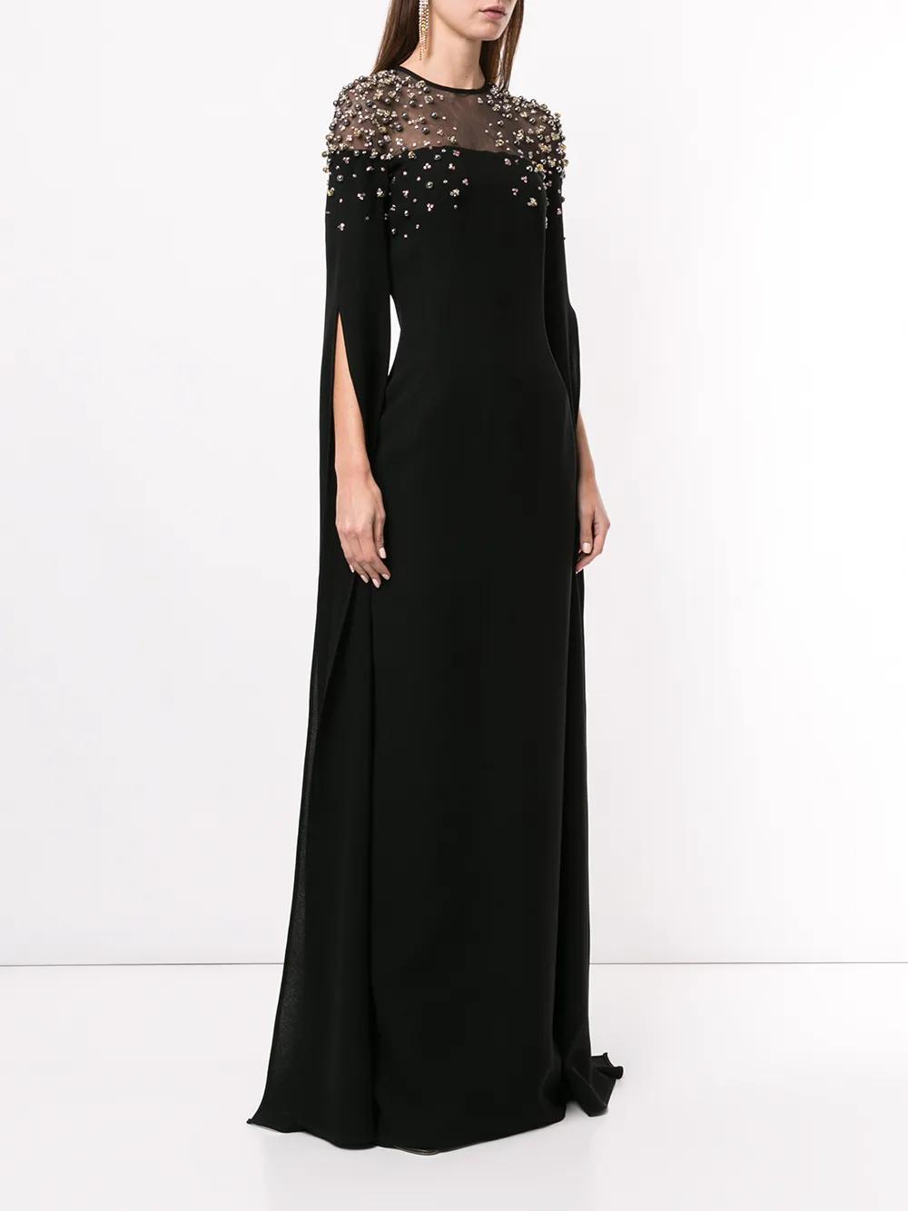 embellished panel dress Product Image