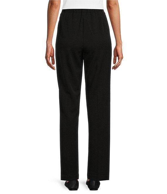 Allison Daley City Stretch Straight Leg Pull-On Pants Product Image