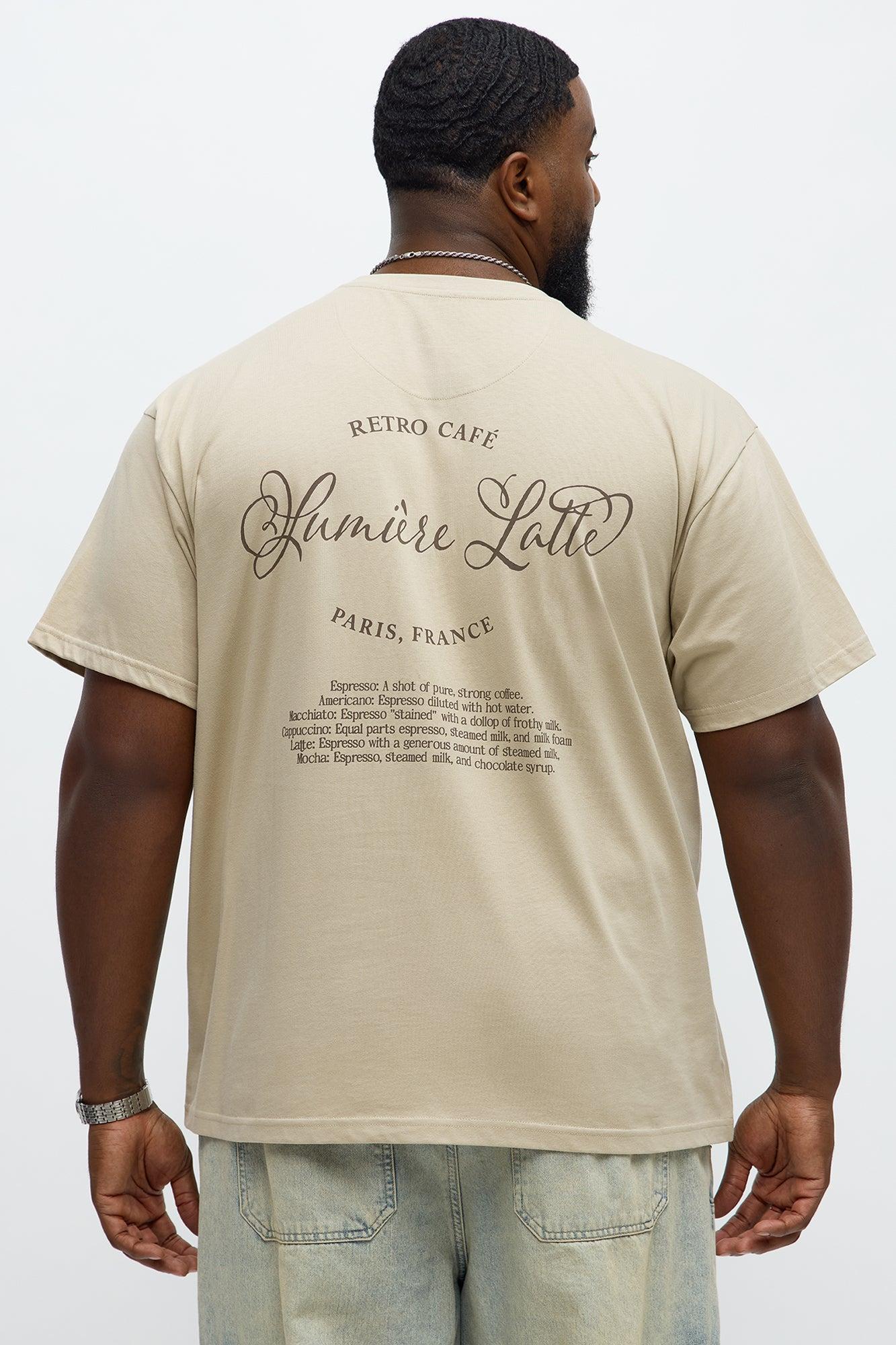 STWD Cafe Short Sleeve Tee - Sand Product Image