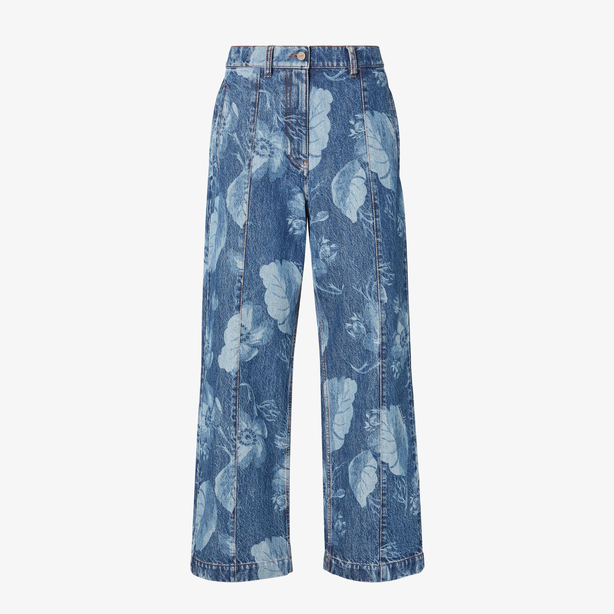 Long JeansBlue denim pants Product Image