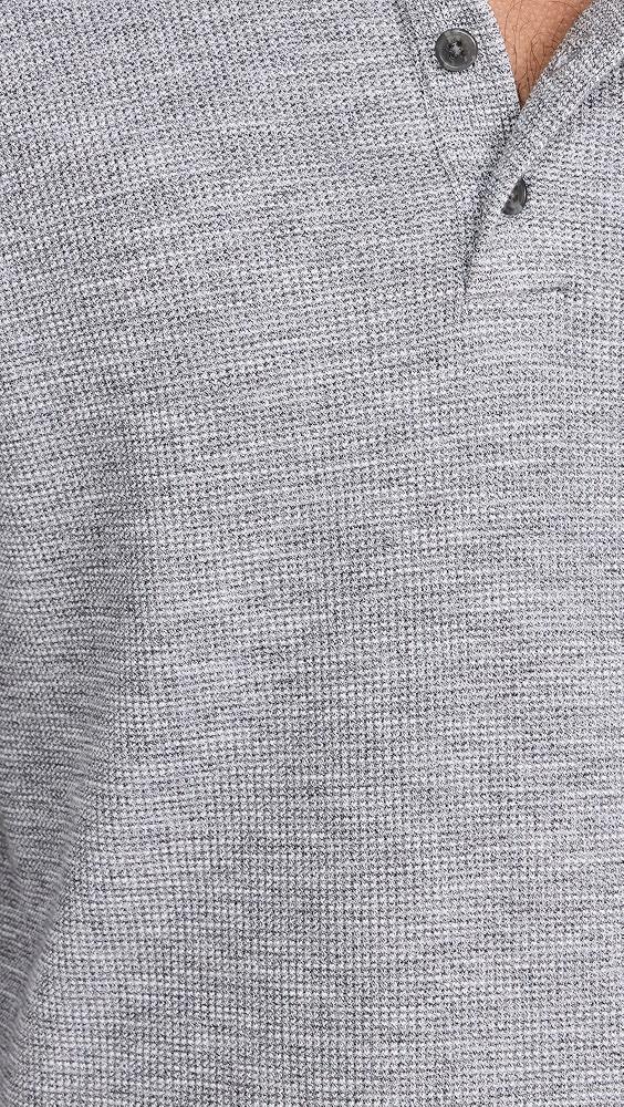 Vince Sunfaded Thermal Polo | Shopbop Product Image