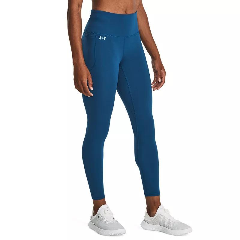 Women's Under Armour Motion High-Waisted 7/8 Ankle Leggings, Size: Small, Gray Product Image