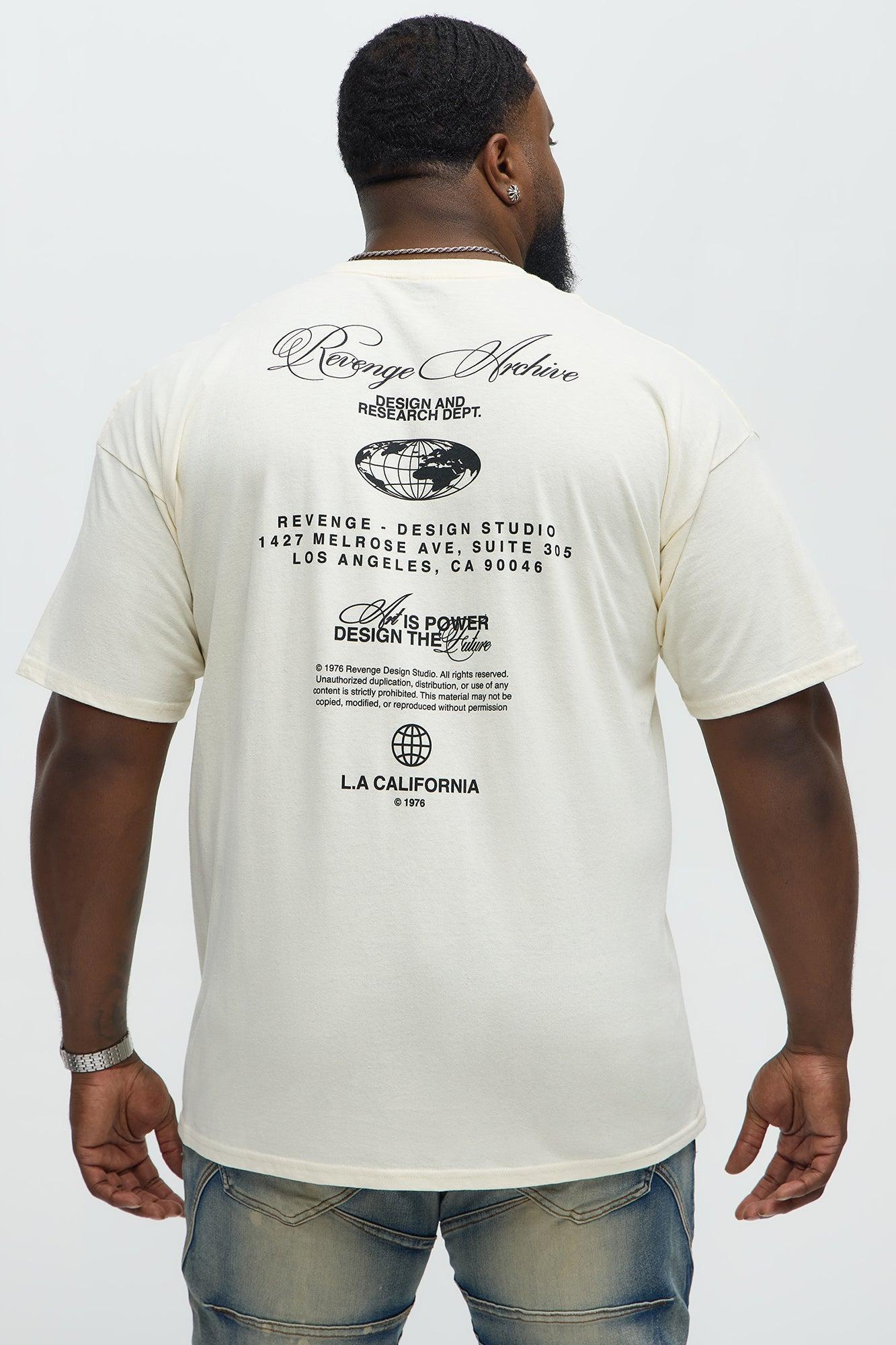 Art Is Powerful Short Sleeve Tee - Natural Product Image