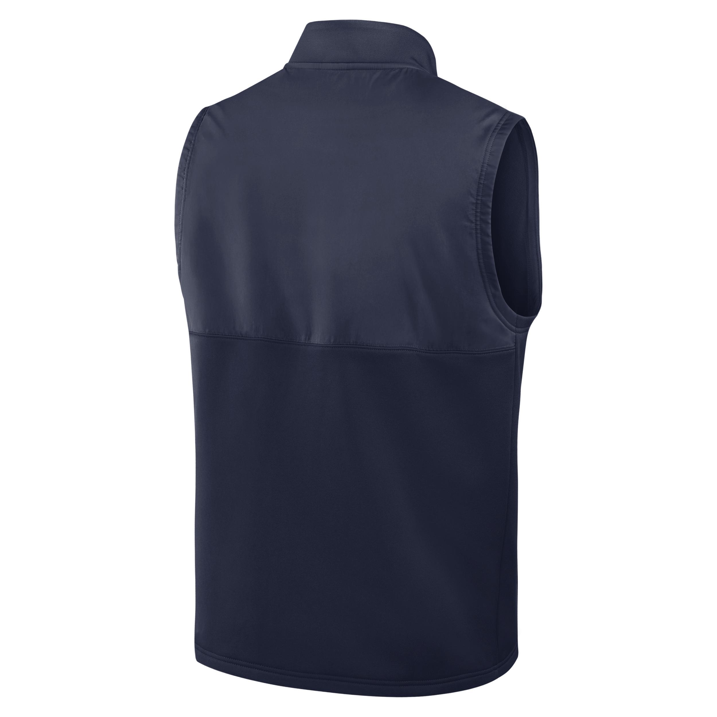 Men's Michigan Victory Jordan Brand Therma-FIT College Full-Zip Vest Product Image