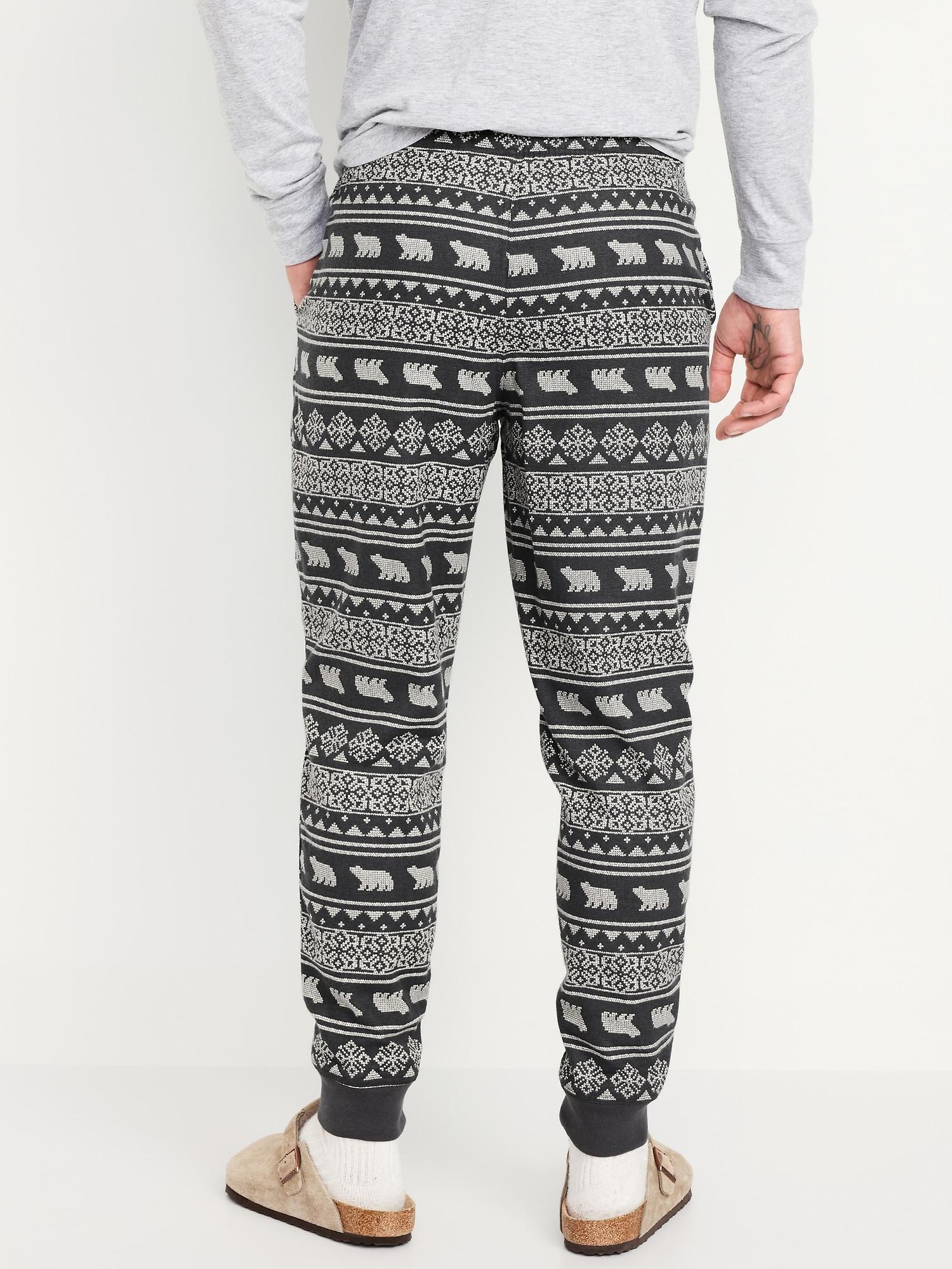 Flannel Pajama Joggers for Men Product Image