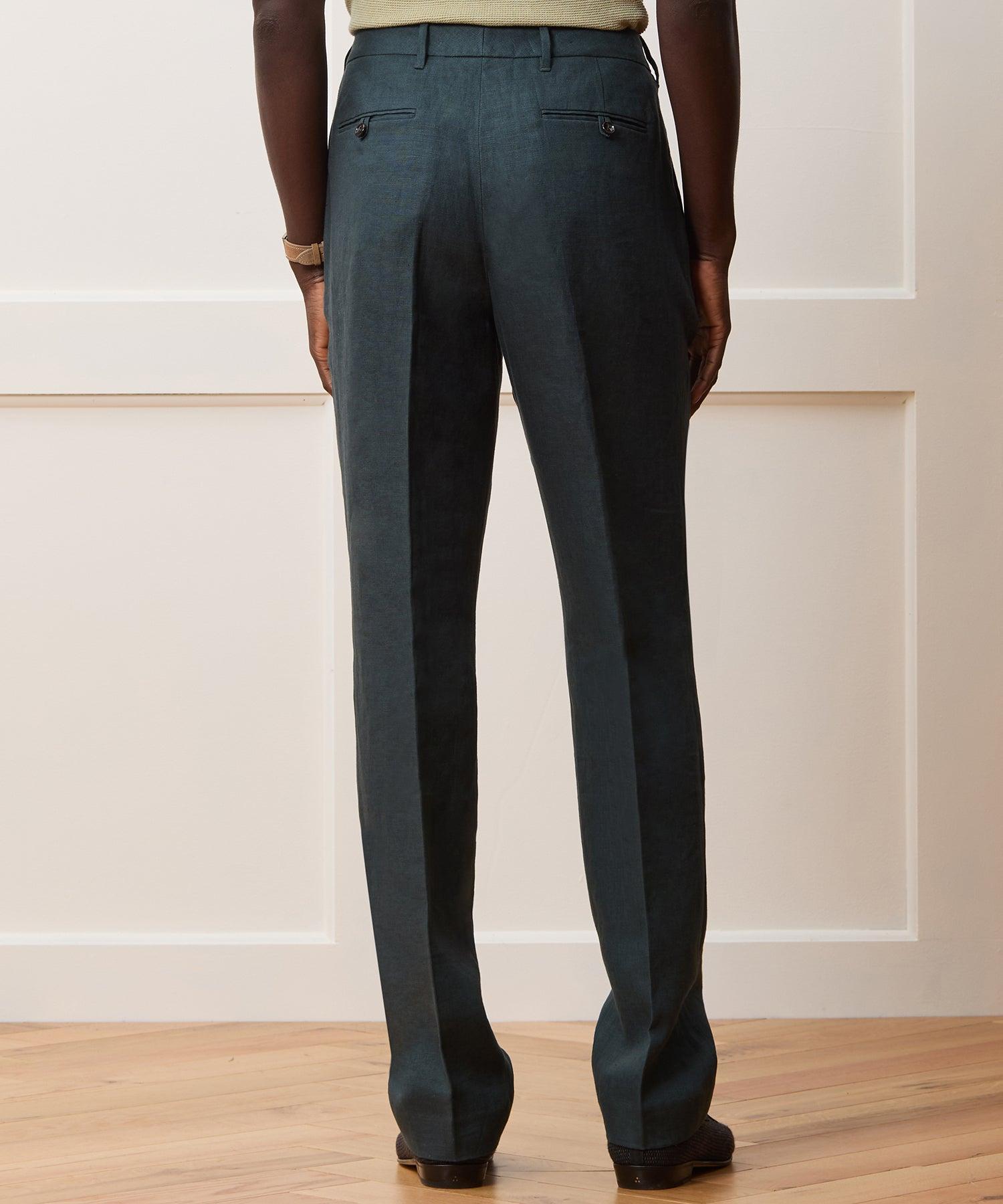 Linen Tab Trouser Product Image