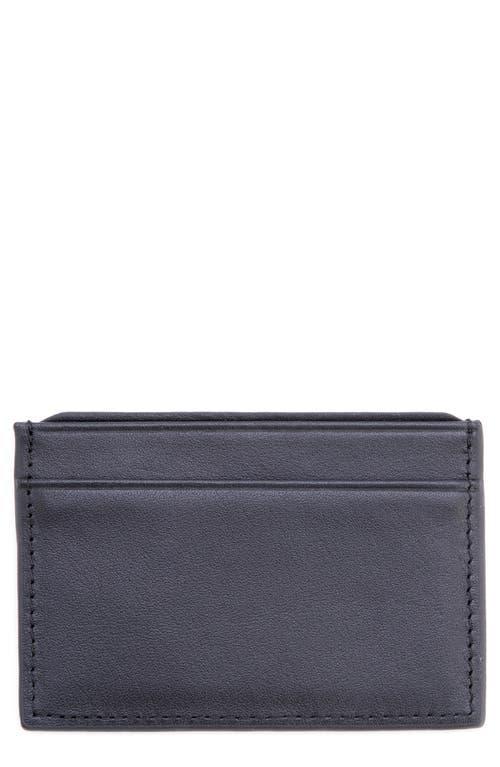 Womens RFID-Blocking Leather Card Case Product Image