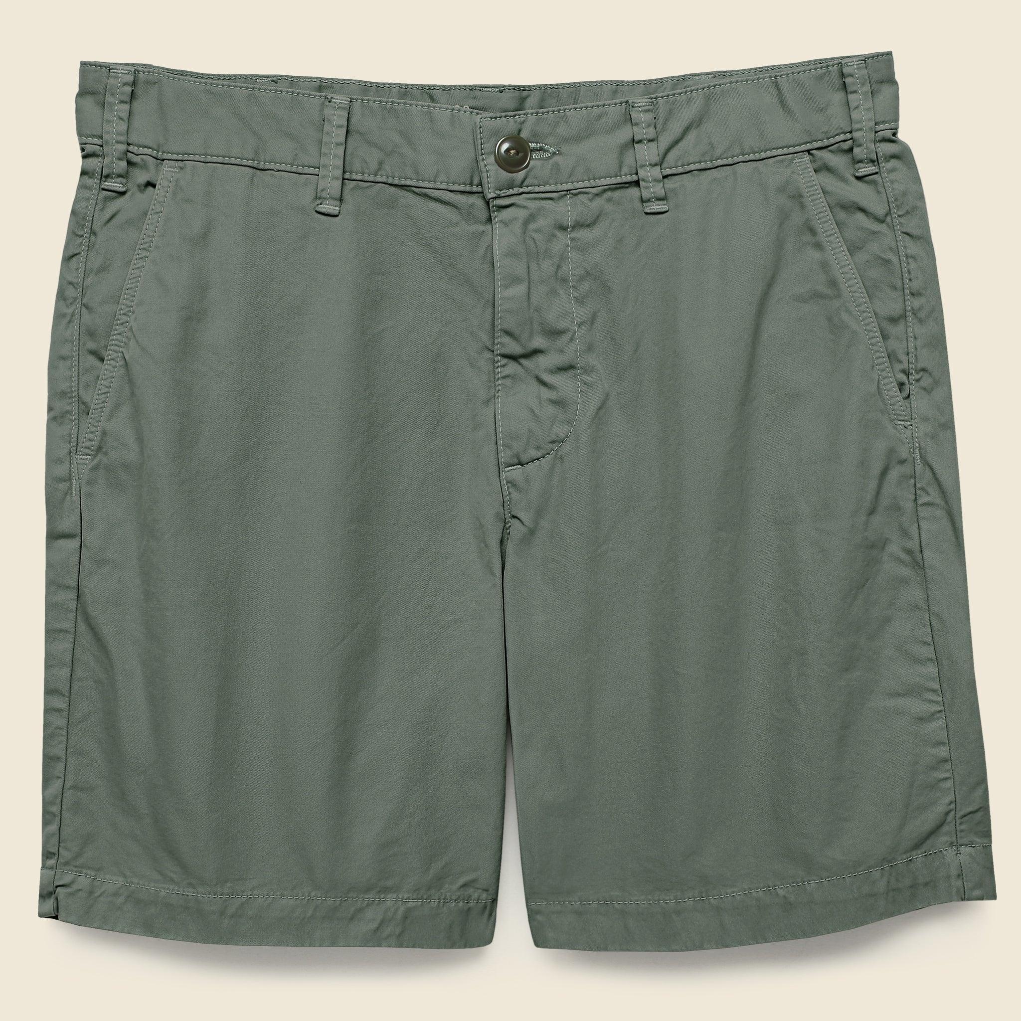 7" Twill Bermuda Short - Rye Grass Product Image