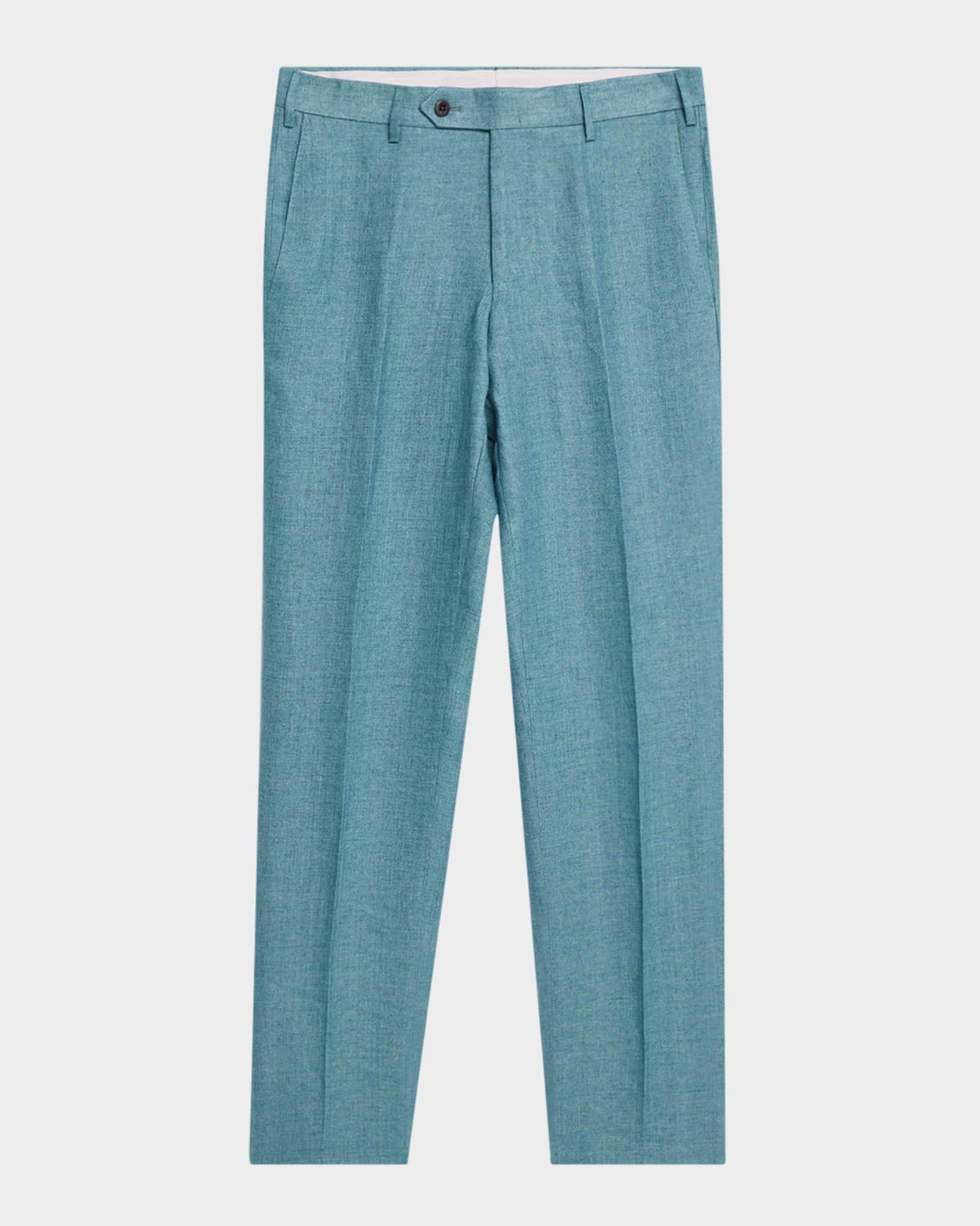 Men's Parker Linen Flat-Front Pants Product Image