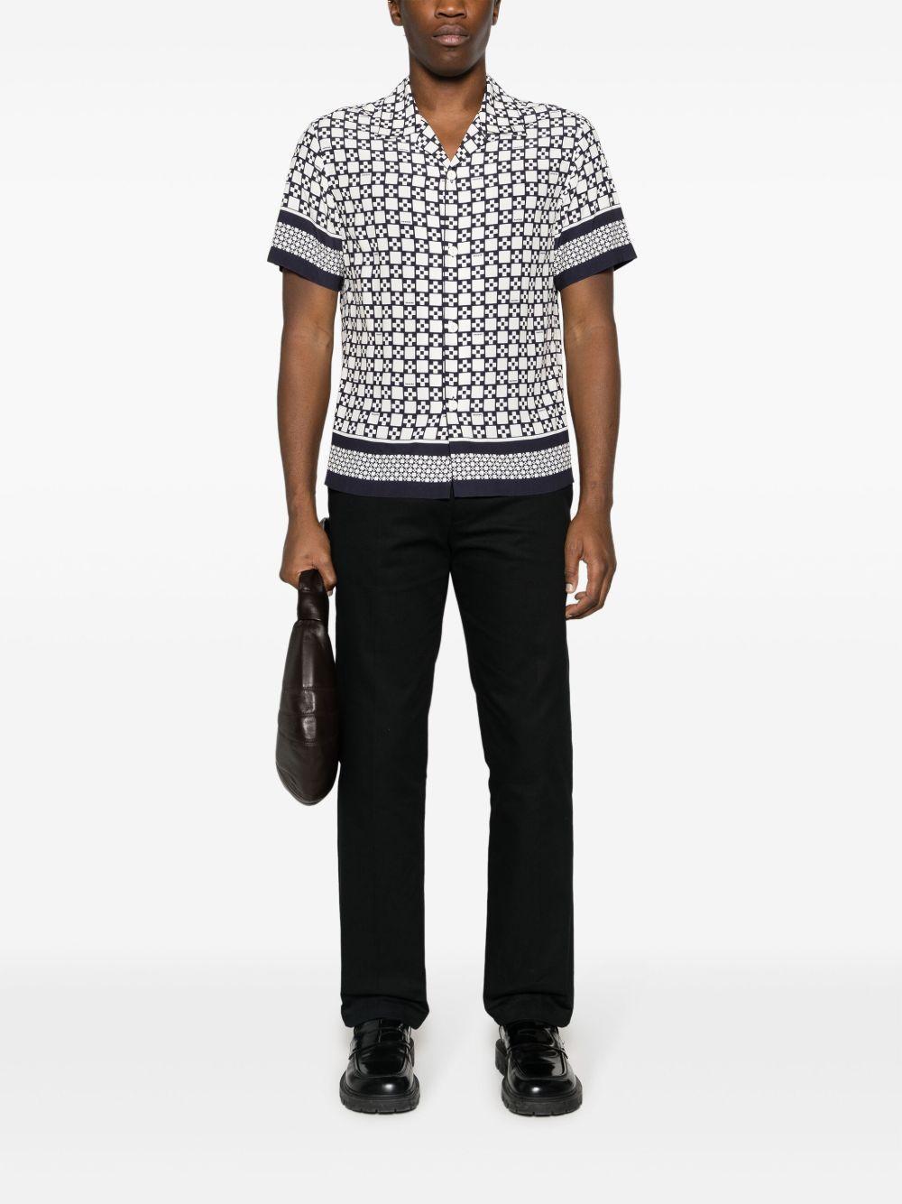 Square Cross shortsleeved shirt Product Image
