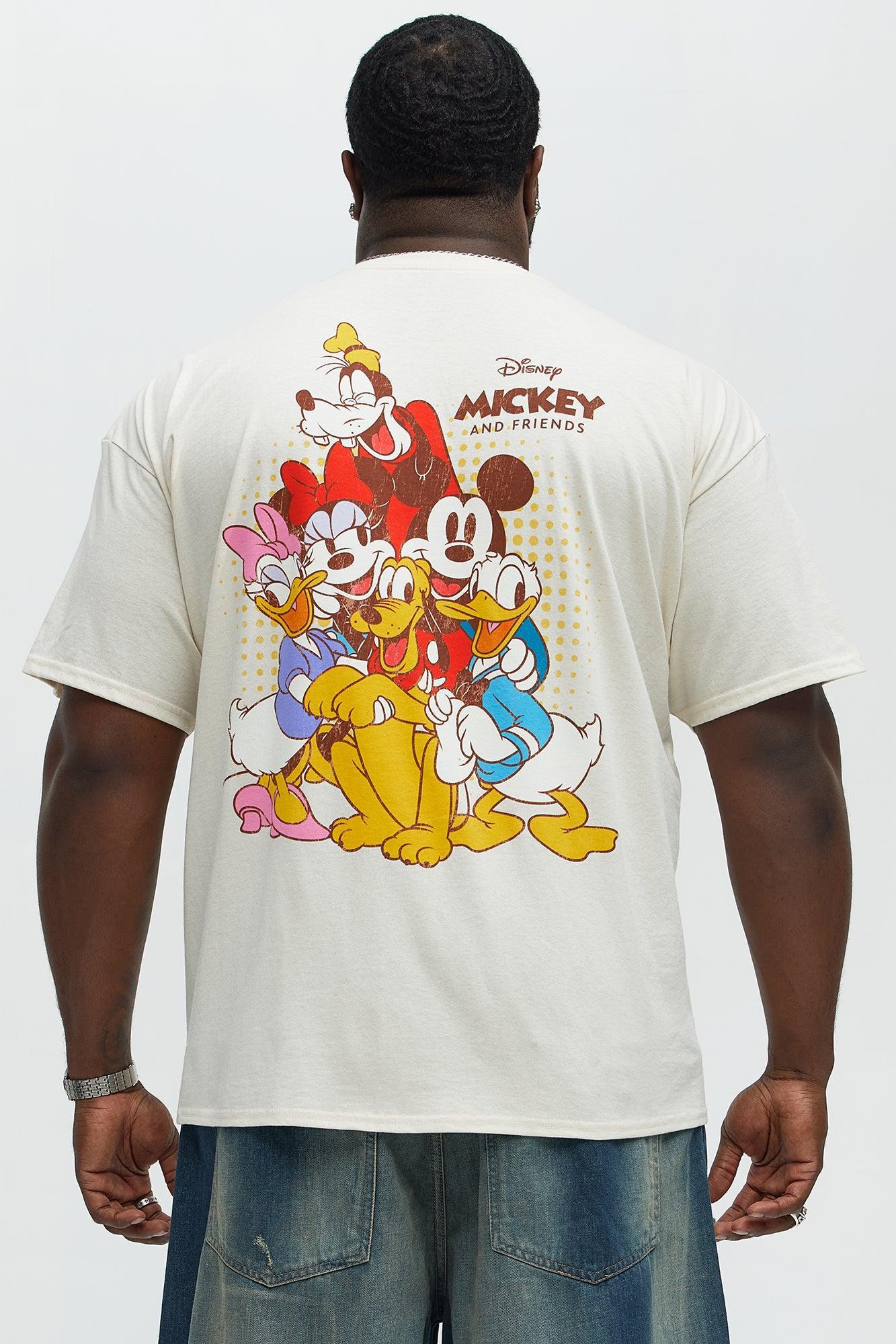 Disney Mickey And Friends Short Sleeve Tee - Natural Product Image