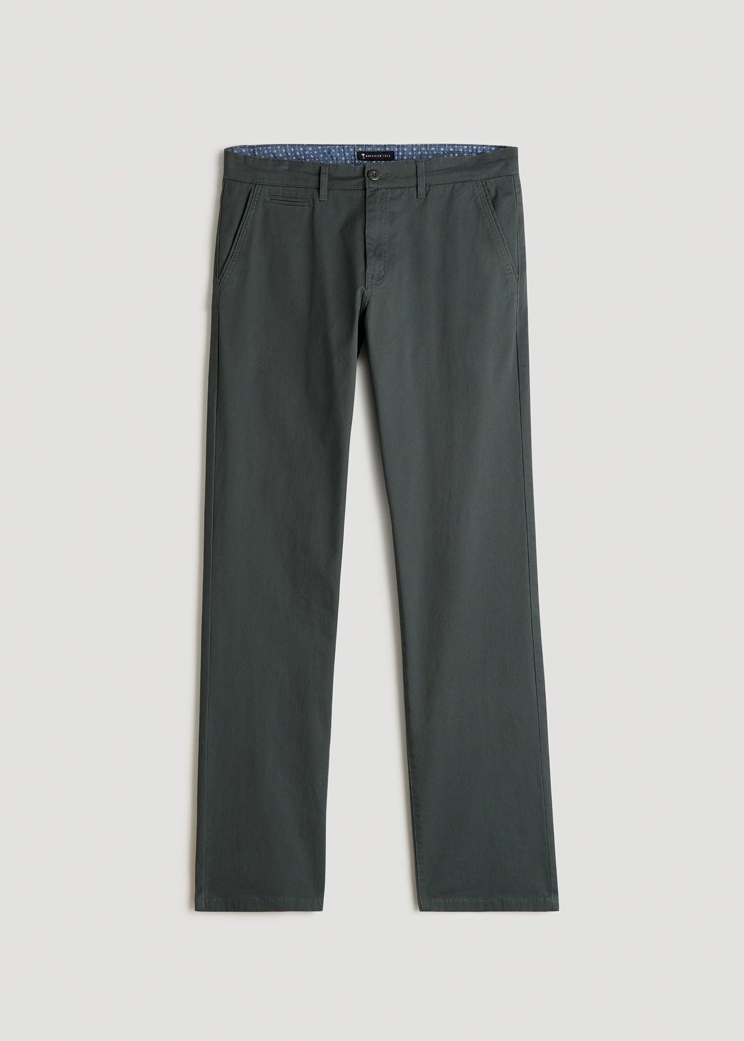 J1 STRAIGHT Leg Chinos in Soft Green - Pants for Tall Men Product Image