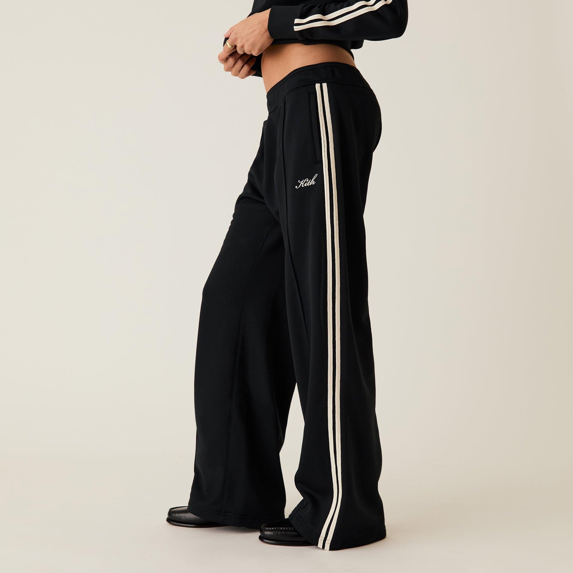 Kith Women Marlo Tricot Track Pant - Black Female Product Image