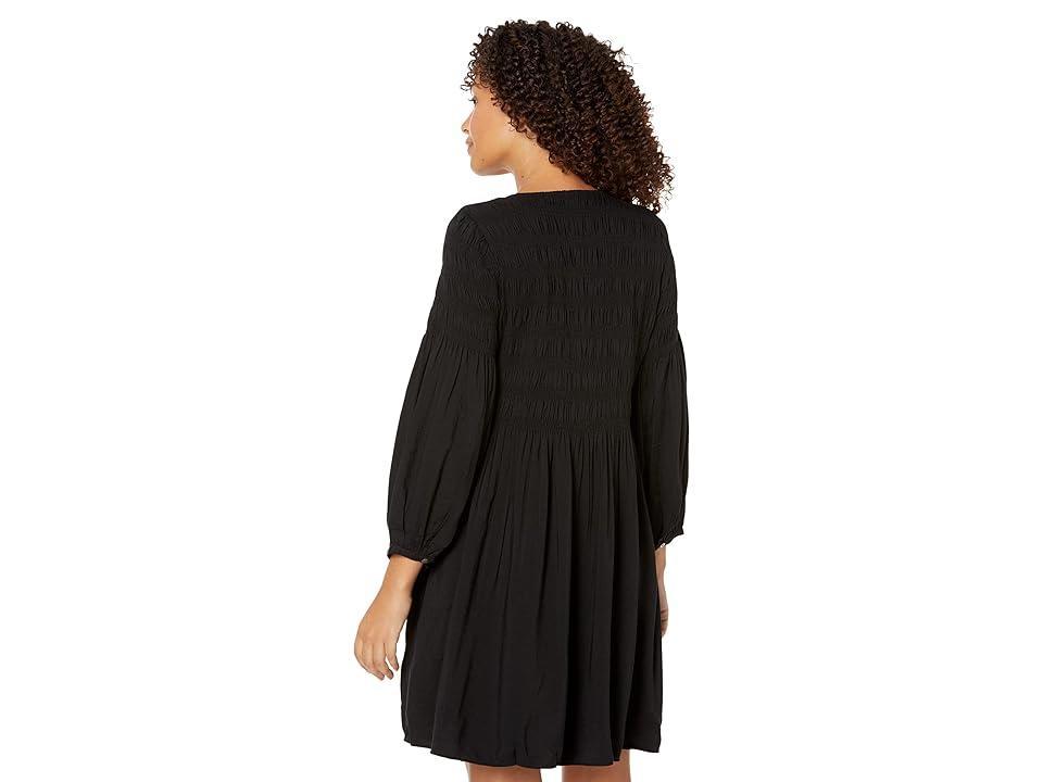 Madewell Twill Button-Front Mini Dress (True ) Women's Dress Product Image