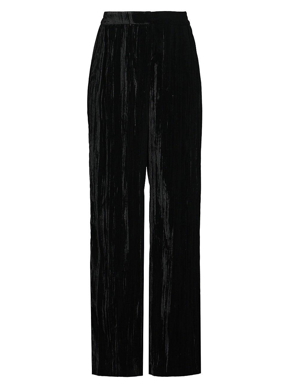 Womens Tyson Crinkled Velvet Pants Size 0 Product Image