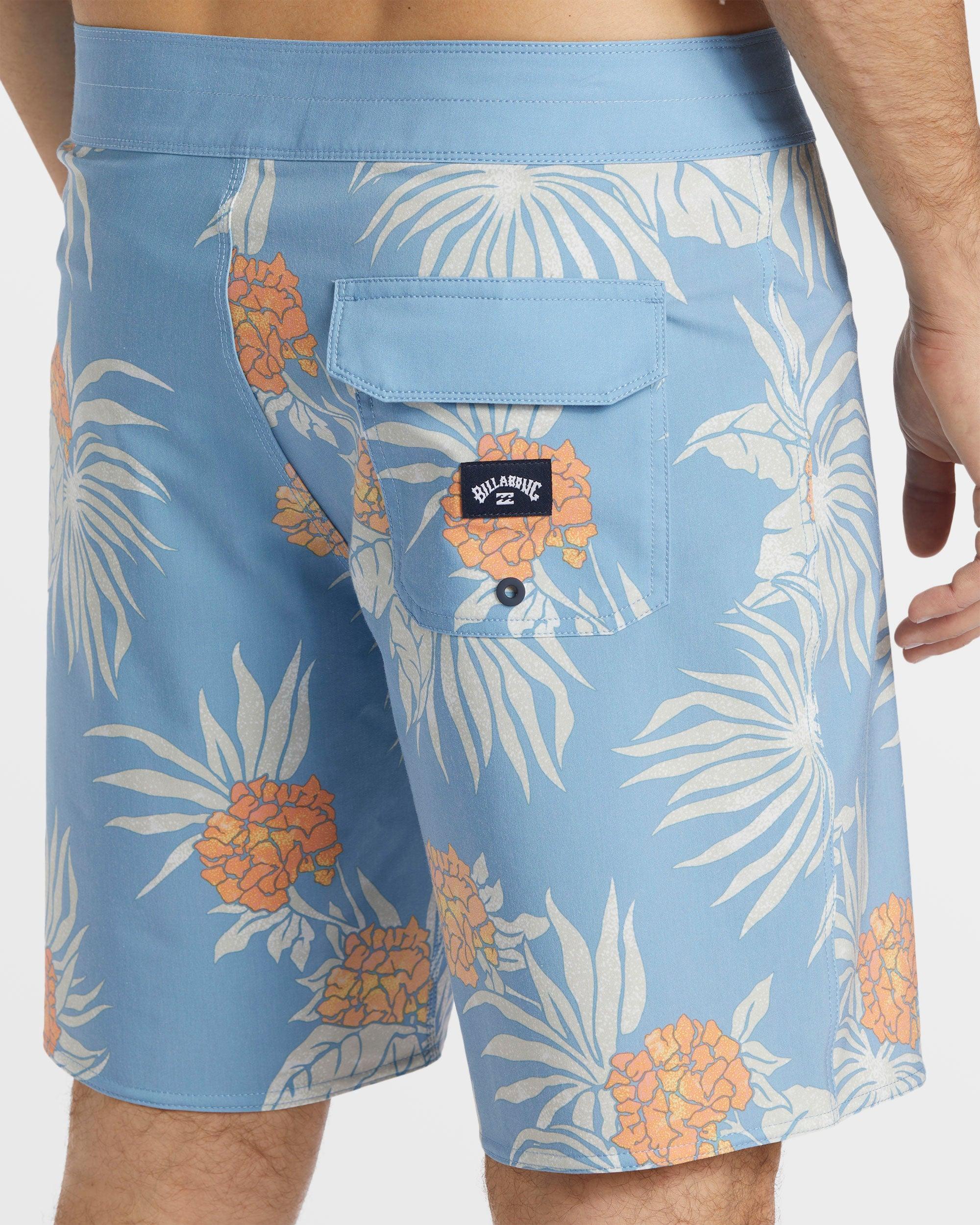 Sundays Pro 19" Boardshorts - Blue Wash Male Product Image